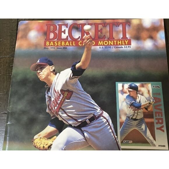 Beckett Baseball Card Monthly Magazine - May 1992, Issue #86 - Picture 2 of 3